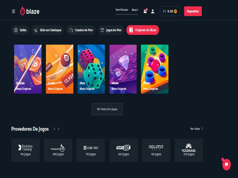 Types of online games in Blaze casino